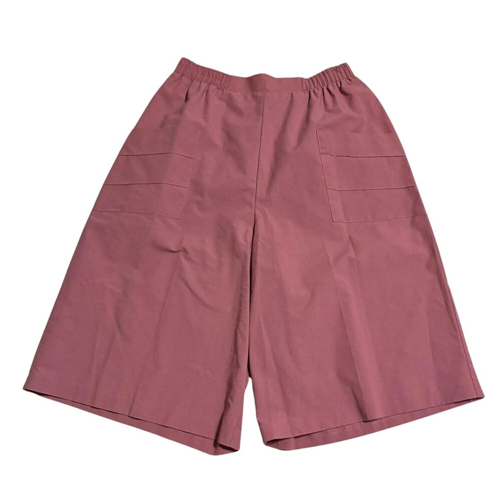 Haband vintage bermuda style women's wide leg shorts culottes size 14A